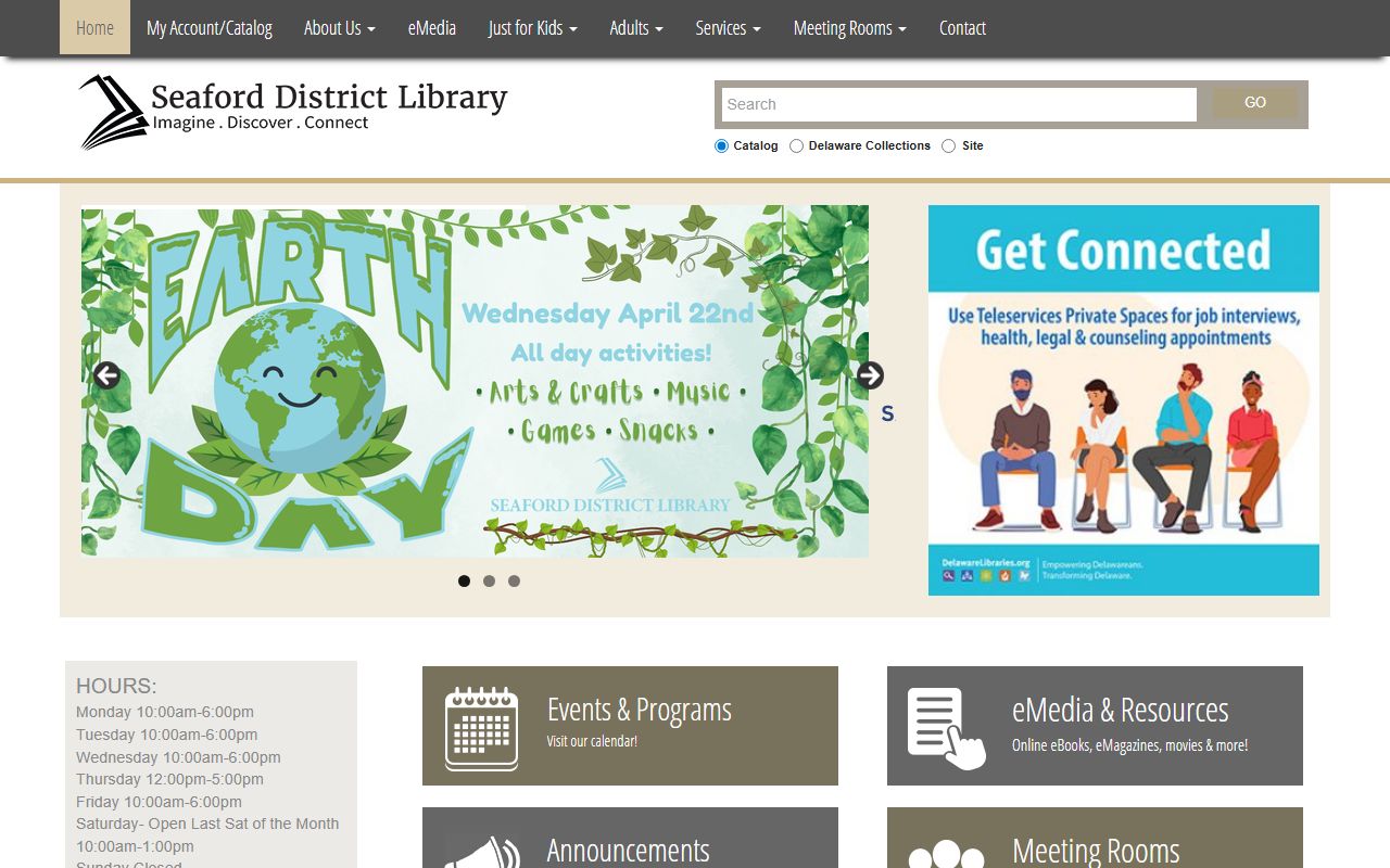 Seaford Family Court Records library resource page